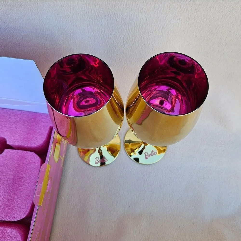 Barbie x Dragon Dreamhouse Wine Glasses - Set of 2